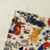 Alice in Wonderland Strandlaken (In situ)