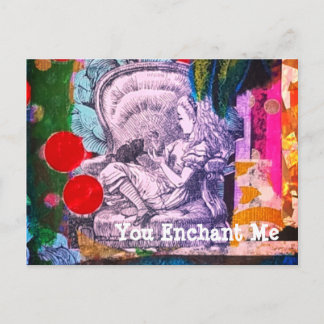 Alice in Wonderland Style Briefkaart