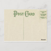 Alice in Wonderland Style Briefkaart (Achterkant)