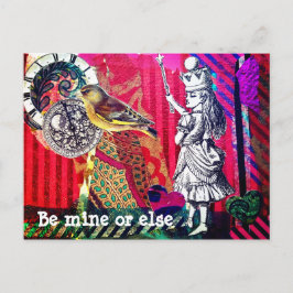 Alice in Wonderland Style Briefkaart