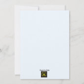 Alice in Wonderland Sweet 16 uitnodigingen (Achterkant)