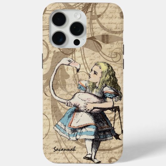 Alice in Wonderland Swirl Casemate iPhone 5 Case-Mate iPhone Case (Achterkant)