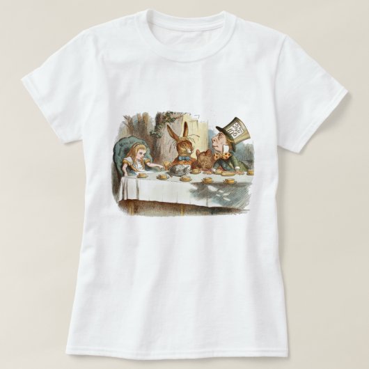 Alice in Wonderland T-Shirt (Design voorkant)
