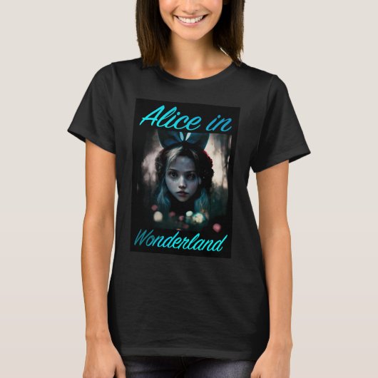 Alice in Wonderland T-shirt (Voorkant)
