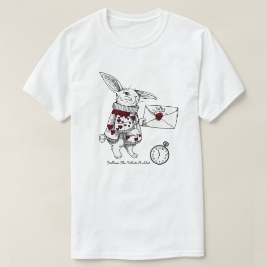 Alice in Wonderland T-Shirt (Design voorkant)