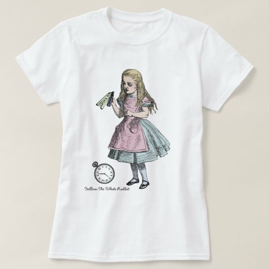Alice in Wonderland T-Shirt (Design voorkant)