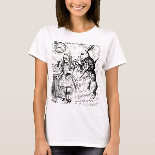 Alice in Wonderland T-shirt (Voorkant)