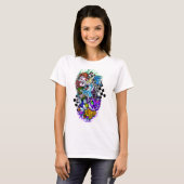 Alice in wonderland t-shirt (Voorkant volledig)