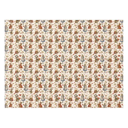  Alice in Wonderland Tafelkleed (Voorkant (Horizontaal))