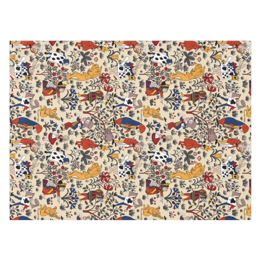 Alice in Wonderland Tafelkleed (Voorkant (Horizontaal))