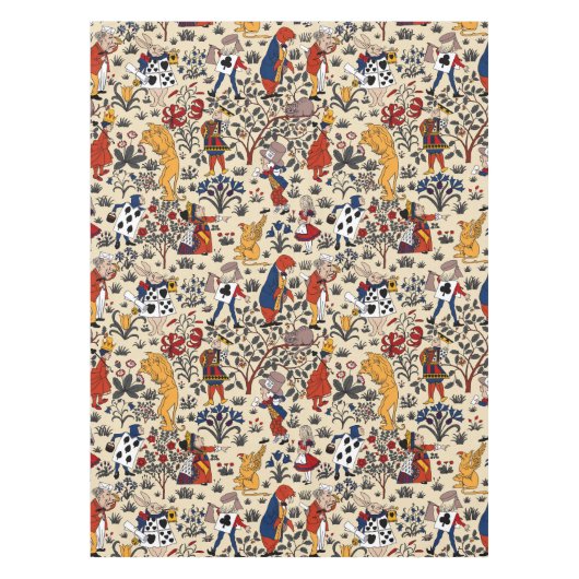 Alice in Wonderland Tafelkleed (Voorkant)