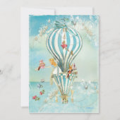 Alice in Wonderland Tea bij uitnodigingen van 4:00 (Voorkant)