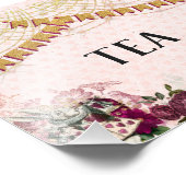 Alice in Wonderland Tea Foto Afdruk (Hoek)