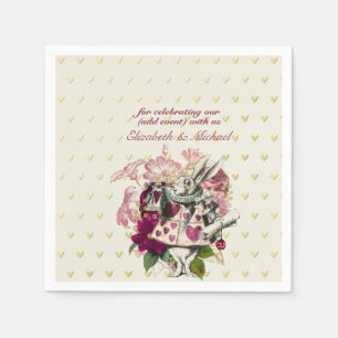 Alice in Wonderland Tea Party BABY SHOWER Servet