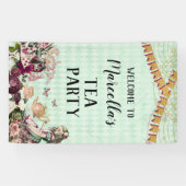 Alice in Wonderland Tea Party Banner (Horizontaal)