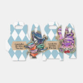 Alice in Wonderland Tea Party Bedankdoosjes (Uitgevouwen)
