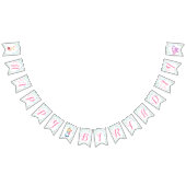 Alice in Wonderland Tea Party Birthday Banner (Alle)