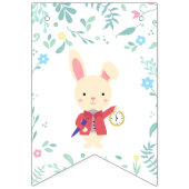 Alice in Wonderland Tea Party Birthday Banner (Eerste vlag)
