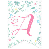 Alice in Wonderland Tea Party Birthday Banner (Derde vlag)
