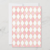 Alice in Wonderland Tea Party Birthday Invitation Kaart (Achterkant)