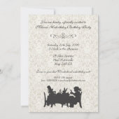  Alice in Wonderland Tea Party Birthday Kaart (Achterkant)