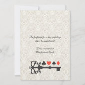  Alice in Wonderland Tea Party Birthday Kaart (Achterkant)