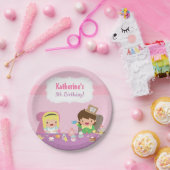 Alice in Wonderland Tea Party Birthday Supplies Papieren Bordje (Feest)