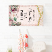 Alice in Wonderland Tea Party Blush & Mint Spandoek (Insitu)
