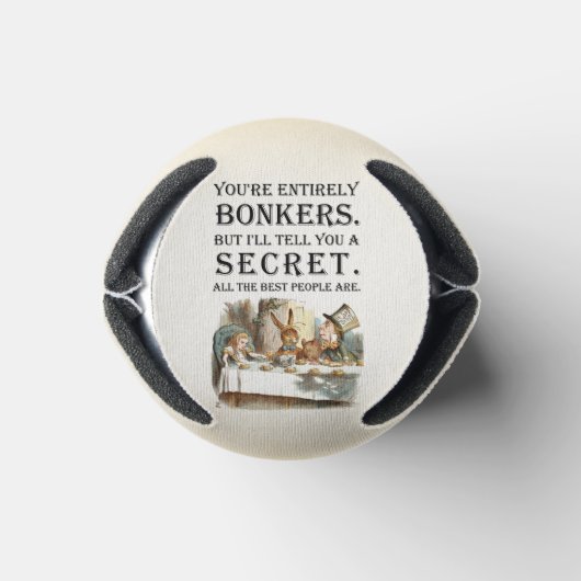 Alice in Wonderland - Tea Party - Bonkers Quote Blikjeskoeler (Bodem)