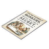 Alice in Wonderland - Tea Party - Bonkers Quote Notitieboek (Linkerzijde)