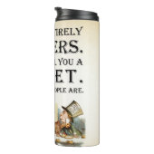 Alice in Wonderland - Tea Party - Bonkers Quote Thermosbeker (Geroteerd rechts)
