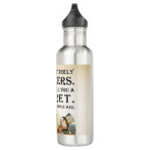 Alice in Wonderland - Tea Party - Bonkers Quote Waterfles (Rechts)