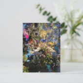 Alice in Wonderland Tea Party Briefkaart (Staand voorkant)