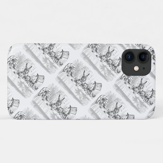 Alice in Wonderland Tea Party Case-Mate iPhone Case (Achterkant (horizontaal))