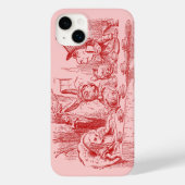 Alice in Wonderland Tea Party Case-Mate iPhone Case (Achterkant)