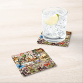 Alice in Wonderland tea party characters Kartonnen Onderzetters (Insitu)