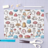 Alice in Wonderland Tea Party Decoupage Tissuepapier (Craft)