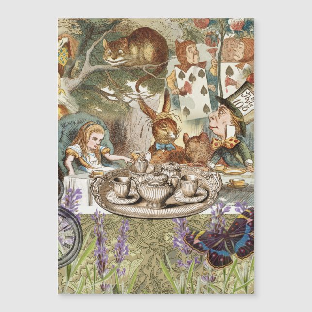 Alice in Wonderland Tea Party Gasten (Voorkant)