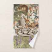 Alice in Wonderland Tea Party Gasten Bad Handdoek (Handdoek)