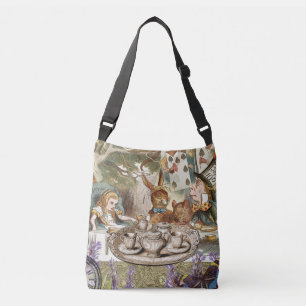 Alice in Wonderland Tea Party Gasten Crossbody Tas