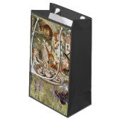 Alice in Wonderland Tea Party Gasten Klein Cadeauzakje (Achterkant Gekanteld)