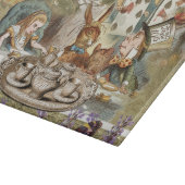 Alice in Wonderland Tea Party Gasten Snijplank (Hoek)