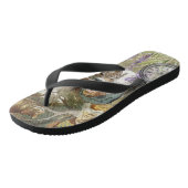 Alice in Wonderland Tea Party Gasten Teenslippers (Schuin)