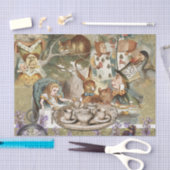 Alice in Wonderland Tea Party Gasten Tissuepapier (Craft)