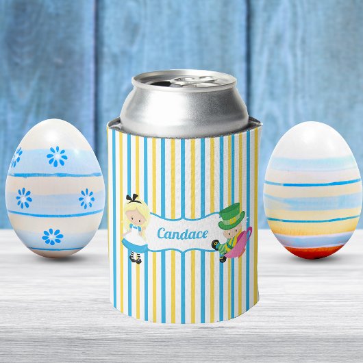 Alice in Wonderland Tea Party Happy Birthday Blikjeskoeler