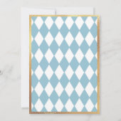 Alice in Wonderland Tea Party Kaart (Achterkant)