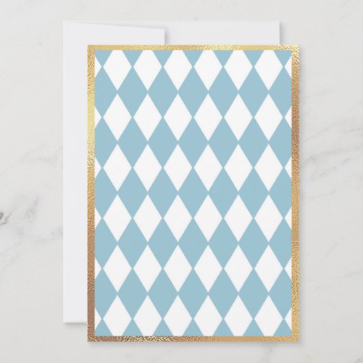 Alice in Wonderland Tea Party Kaart (Achterkant)