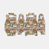 Alice in Wonderland Tea Party Kunst Bedankdoosjes (Uitgevouwen)