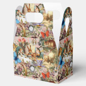 Alice in Wonderland Tea Party Kunst Bedankdoosjes (Geopend)