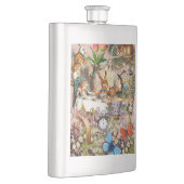 Alice in Wonderland Tea Party Kunst Flacon (Rechts)